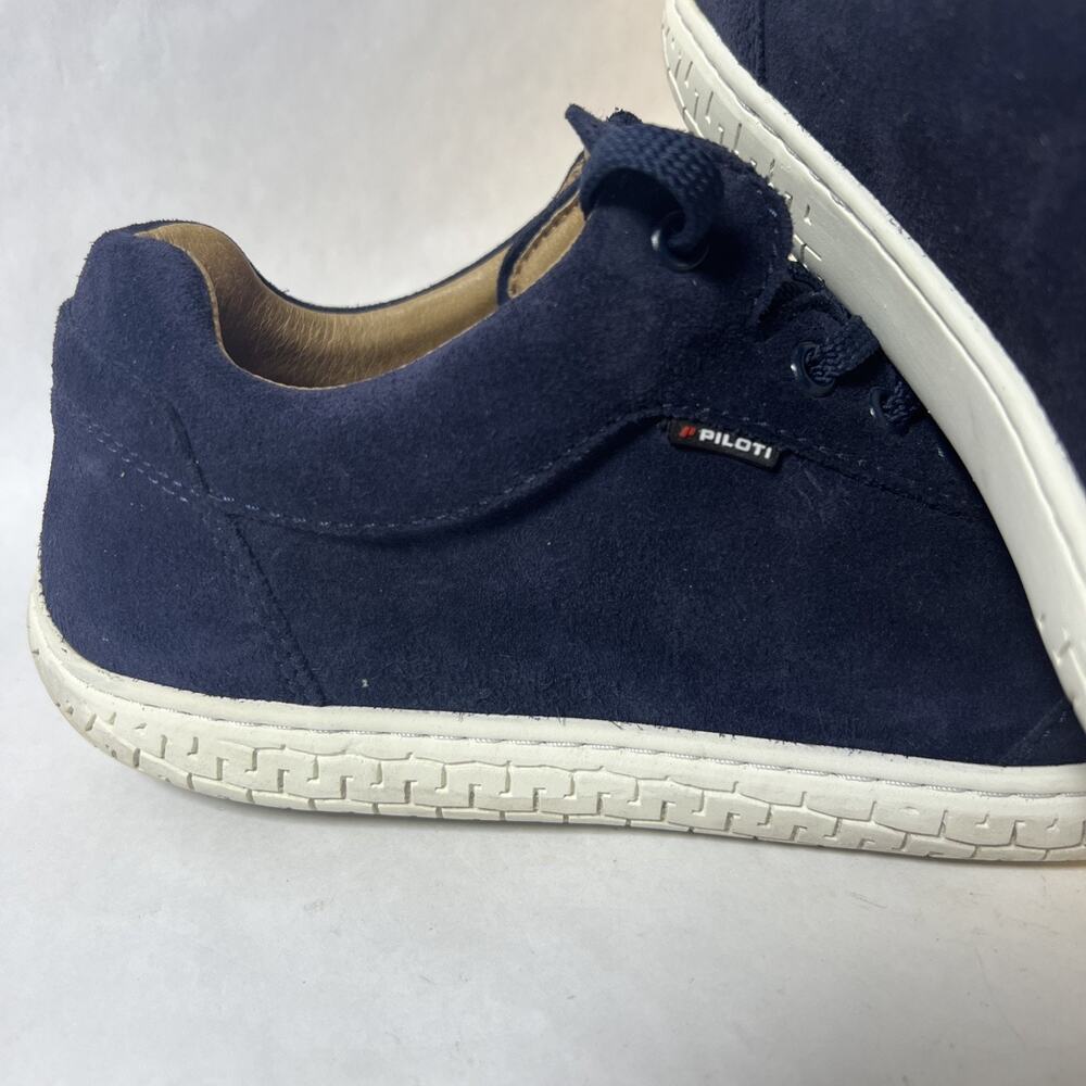 Piloti Shift Driving Shoes • Blue Suede • Men’s Size 10 Motorsport VTG - Picture 2 of 16